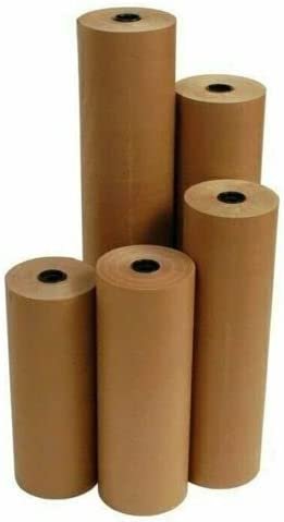 30# Recycled Natural Kraft Paper 36 x 1200', Brown Wrapping Paper
