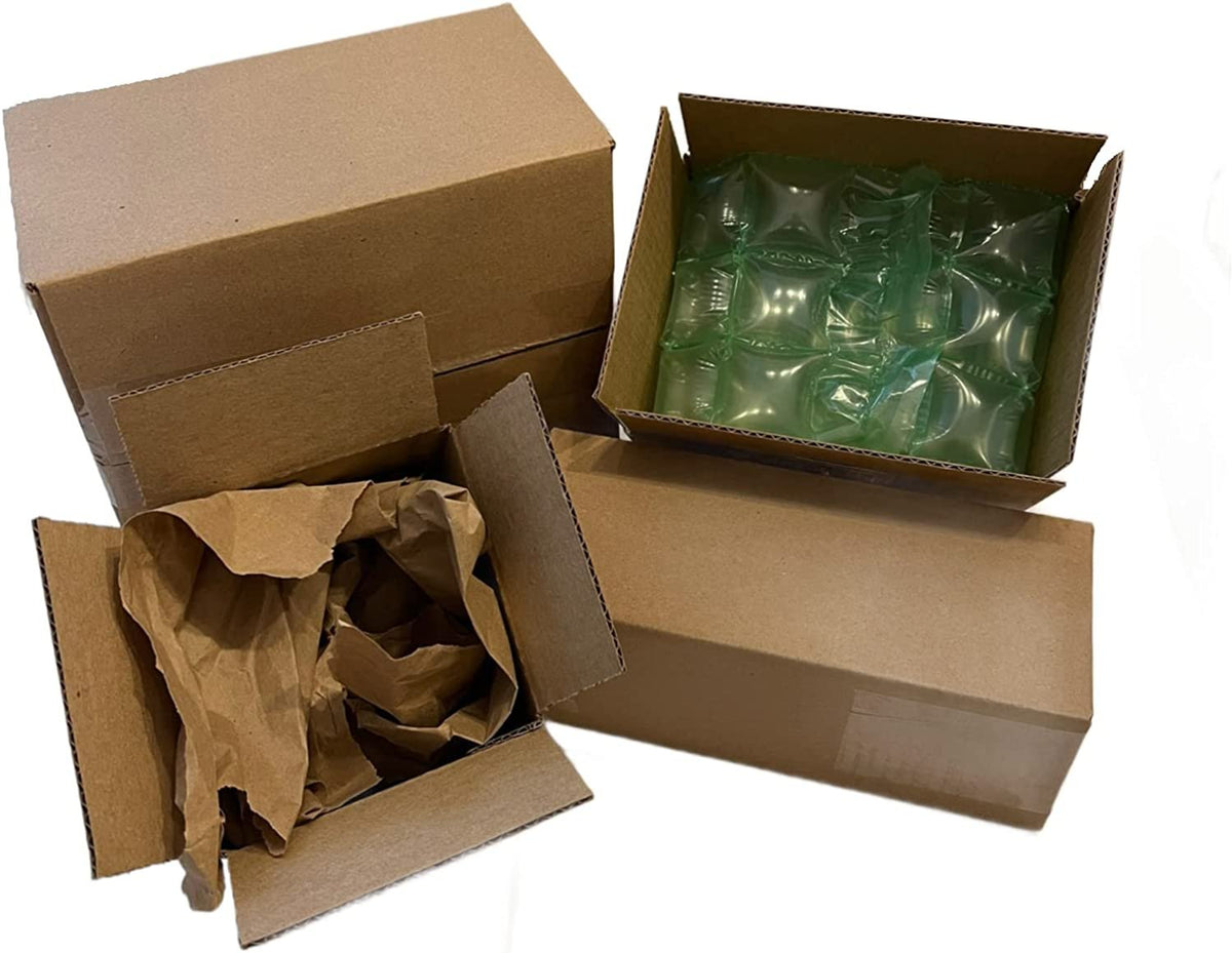 thumbnail interactive-video image 1 of Shipping Boxes Small 10-Pack 6x6x6" Small Moving Boxes - Heavy Duty Corrugated Shipping Boxes Cardboard Boxes 1 of 9