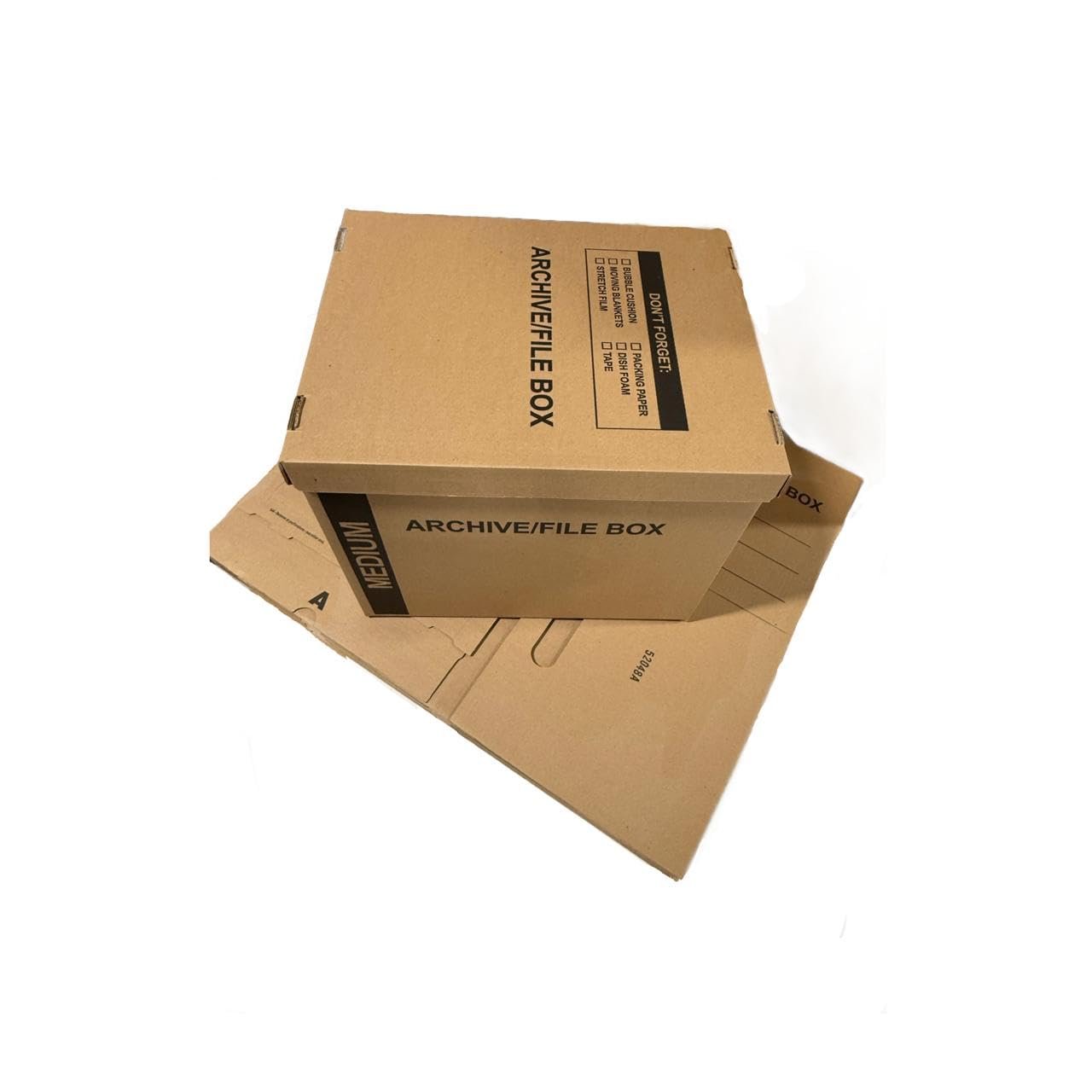 File Box 15 Inch supplyhut 12 - Pack 18x15x14 Medium Standard File Storage Moving Box w ...
