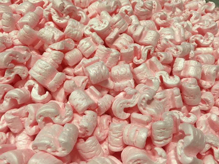 4 cu. ft. Pink Anti Static Packing Peanuts