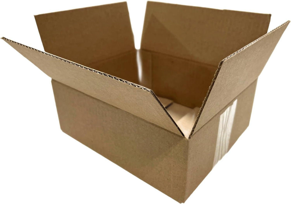 Secure Seal 6x6x3 Corrugated Kraft Shipping Boxes – 25 To 200 Pack, Small Cardboard Mailers